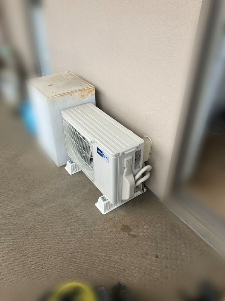八王子市施工後室外機