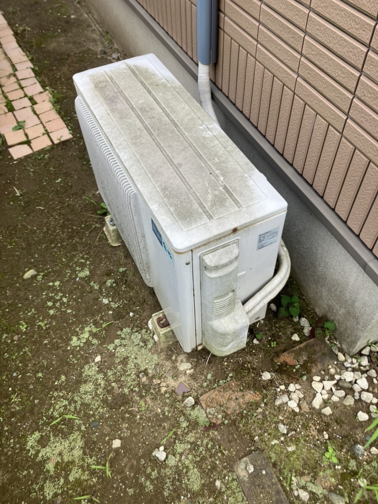 町田市施工前室外機