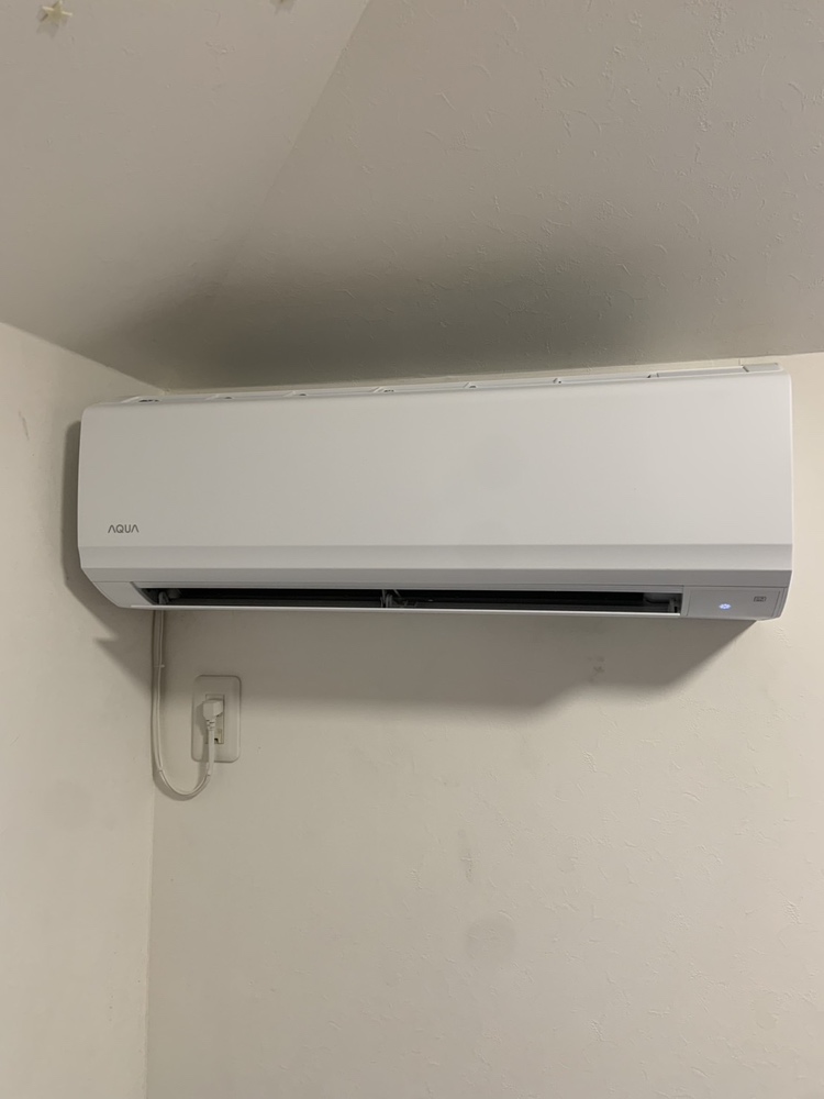 狛江市施工後室内機
