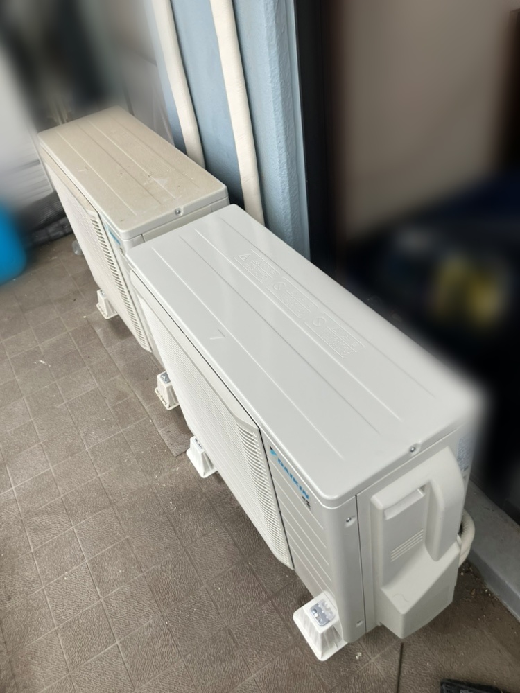 小平市施工後室外機