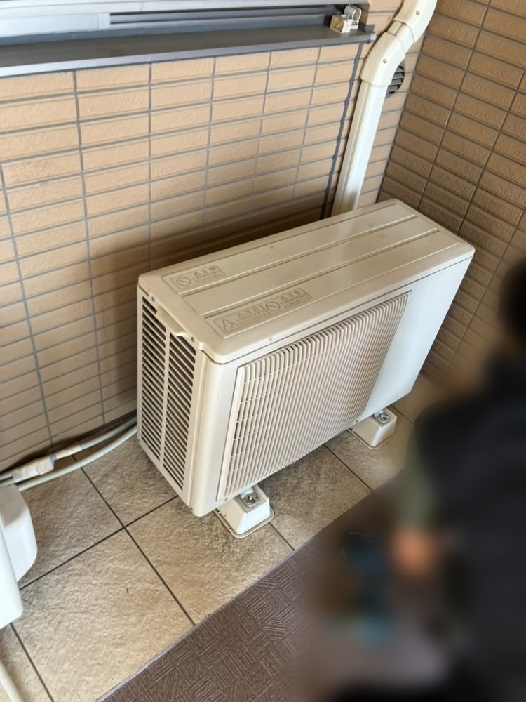 八王子市施工前室外機
