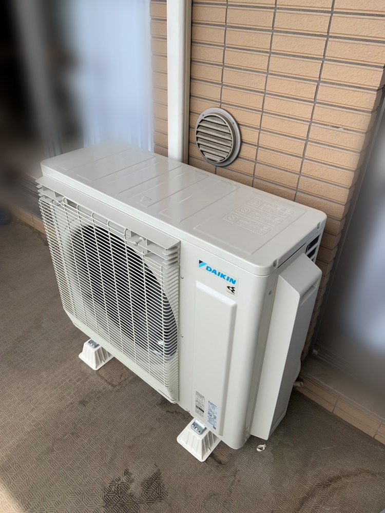 八王子市施工後室外機