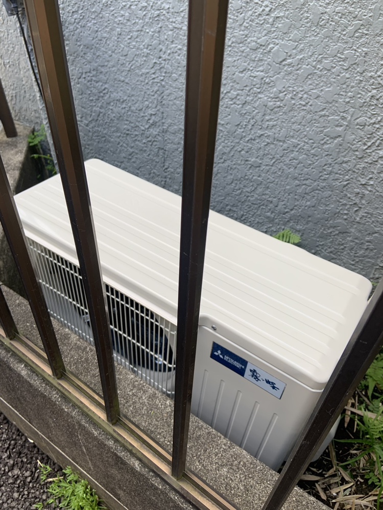 中野区施工後室外機