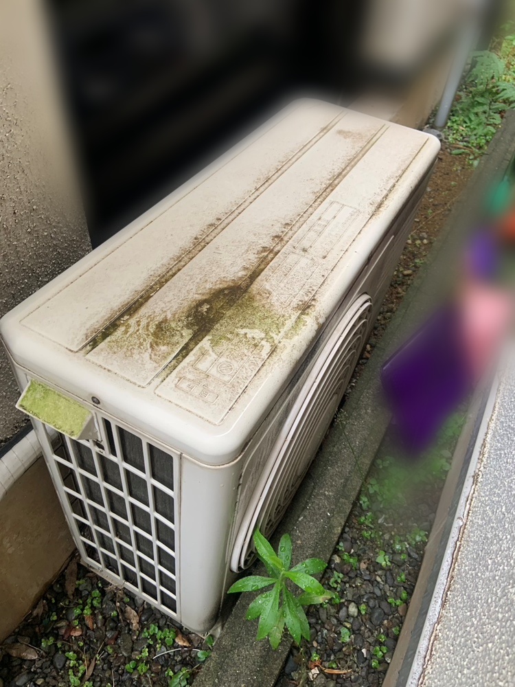 世田谷区施工前室外機