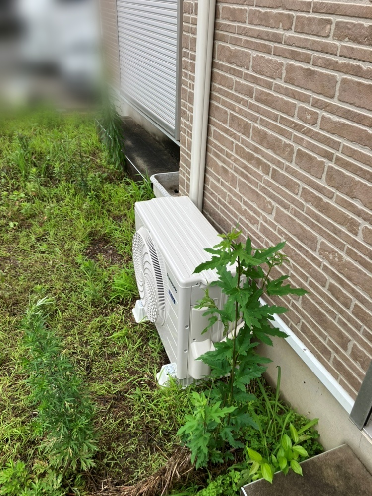 相模原市施工後室外機