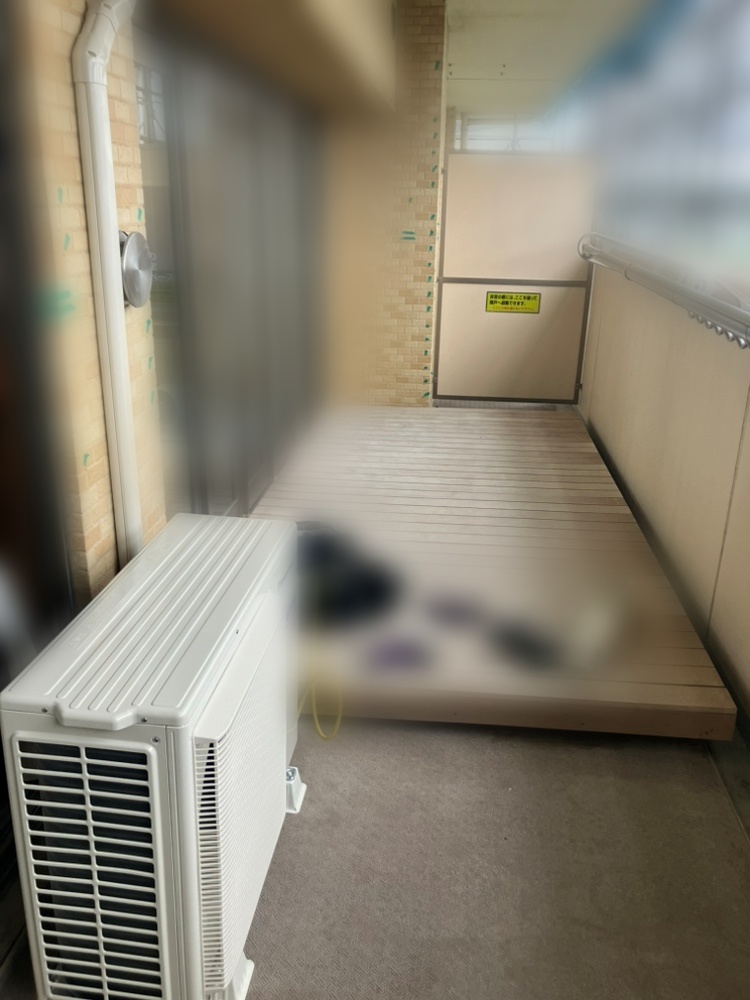 八王子市施工後室外機