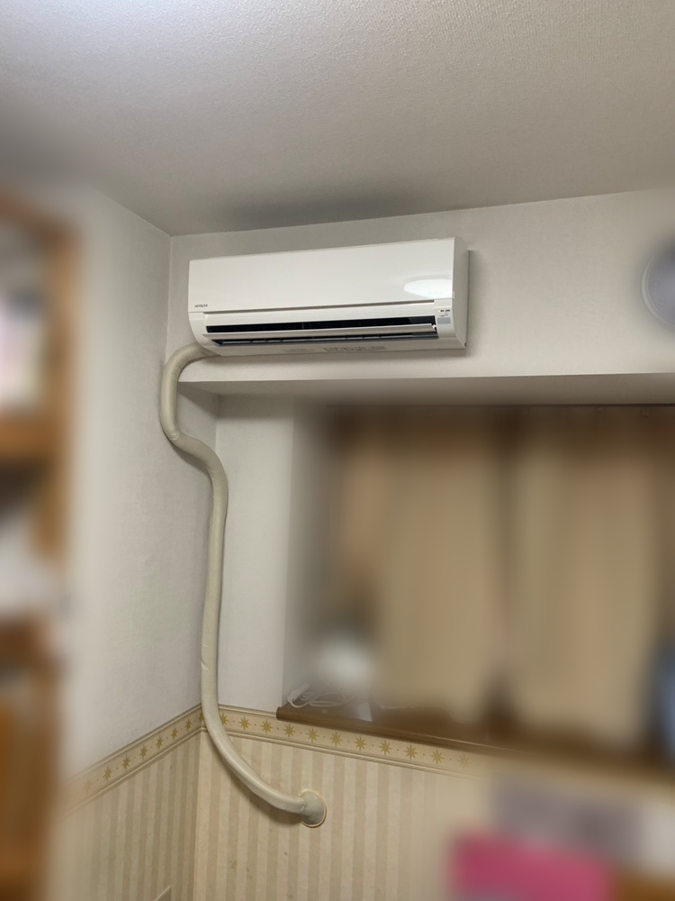 稲城市施工後室内機