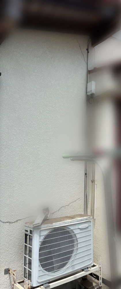 西多摩郡瑞穂町施工前室外機